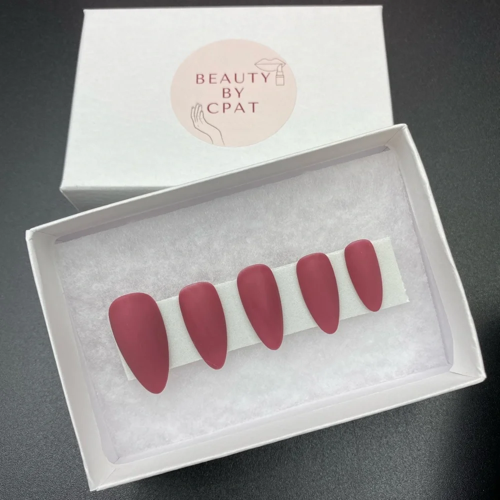 CHOOSE YOUR COLOUR HANDMADE LUXURY PRESS ON NAILS - Picture 6 of 13